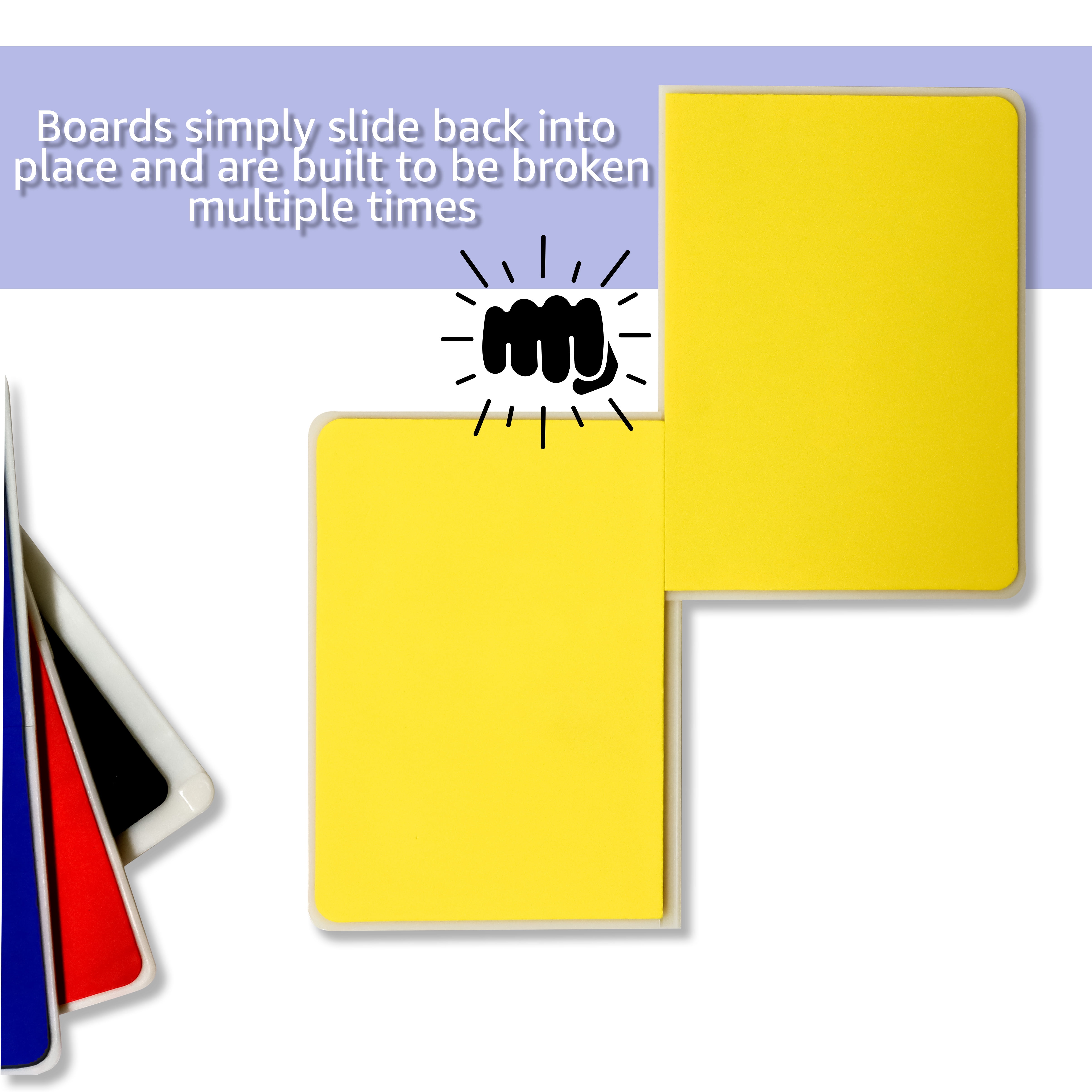 Martial Arts, Karate & Taekwondo Training Equipment Breaking Boards (4 Levels of Difficulty)