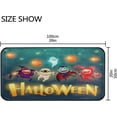 thumbnail image 3 of GZHJMY Cartoon Halloween Character Kitchen Rugs, 39"x20",Non Slip Washable Cushioned Carpets Polyester AntiFatigue Comfort Porch Floor Mat Doormat Halloween Decoration, 3 of 7
