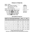 thumbnail image 4 of Cilcicy Jersey Calf-Length Eyelet Button Women Cropped Pants, 4 of 4