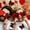 Red29, variant on Iumwxz Valentines Day Decorative Stickers Set of 6 3D Double Layer Butterfly Stickers with Gold Bowknot Design Red and Black Color Scheme with Metallic Finish for Walls Furniture or Gift Wrapping