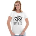 thumbnail image 4 of I Spoke to the Manager Karen Quote Women's Plus Size Shirt Brisco Brands 2X, 4 of 6