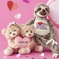 thumbnail image 3 of Personalization Mall I Love You Slow Much Long Legged Sloth Stuffed Animal, 3 of 3