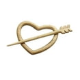 thumbnail image 2 of Pinza de broche de madera - Diseño de canguro y gato monos - Pinza y pasador de chal de madera natural - Accesorio vintage de 5-10 cm, 2 of 3