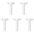 thumbnail image 2 of ZheElen 5Pcs Plastic Driving Range Golf Tees Training Mat Holder Practice 76mm Tee White 76mm, 2 of 6