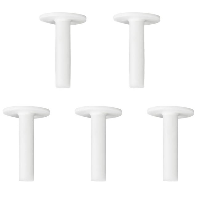 Maoww 5Pcs Plastic Driving Range Golf Tees Holder Training Practice Tee 38mm Mat White 76mm