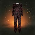 thumbnail image 5 of Family Halloween Matching PJs Pajamas Set, Spooky Pumpkin Ghost Long Sleeve Loungewear Sleepwear Outfits for Holiday Celebration, 5 of 5
