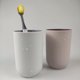 thumbnail image 5 of Cup 10.5oz, Unbreakable Reusable Drinking Cups Set of 2 Colors, Plastic Toothbrush Cup Tumbler 300ml, Dishwasher Safe (Light pink & Light gray), 5 of 5