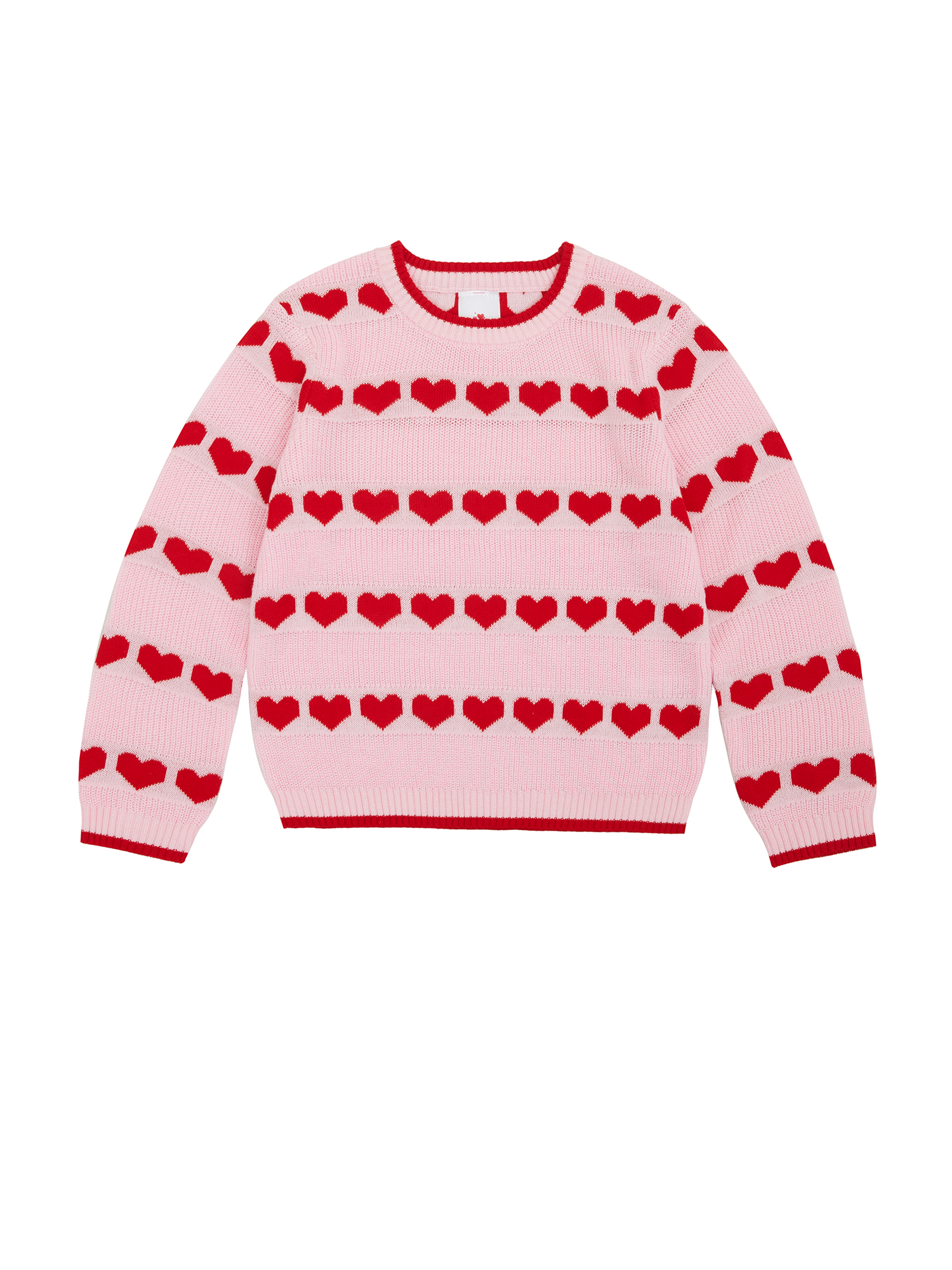Way To Celebrate Toddler Valentine's Day Heart Sweater, Sizes 12M-5T