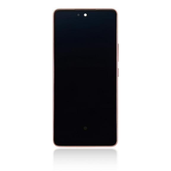 Replacement OLED Assembly With Frame Compatible For Samsung Galaxy A53 5G (A536 / 2022) (Service Pack) (Peach)
