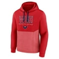 thumbnail image 2 of Men's Fanatics Red Washington Capitals Successful Tri-Blend Pullover Hoodie, 2 of 3