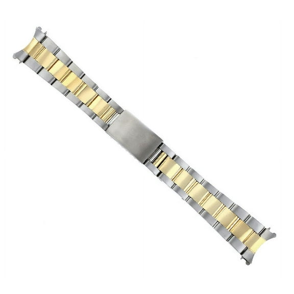 OYSTER WATCH BAND FOR 36MM ROLEX DATEJUST 1602 1603 1611 16013 16233 18K/SS 20MM
