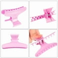 thumbnail image 3 of Ondder Hair Clips for Styling Sectioning Black Butterfly Hair Clips Clamps Claws Pro Salon Hair Clips for Cutting, Styling, Sectioning, Coloring Hair styling Clips Butterfly Clips Hair Accessories for, 3 of 10