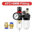 thumbnail image 1 of 1/4 Air Compressor Oil Water Separator,Filter Regulator Trap Airbrush Pressure Reducing Valve AFC2000 ,Long Lasting, 1 of 6