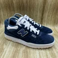 thumbnail image 1 of New Balance 550 Men's Size 9.5 D Suede Indigo Navy Blue Sneakers Shoes BB550SLA, 1 of 6
