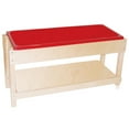 thumbnail image 3 of Wood Designs Sand and Water Sensory Play Table, Drainable Plastic Tub with Lid, Sturdy Birch Plywood Built for Kids, Daycare, Classroom 46" W x 17" D, 3 of 14