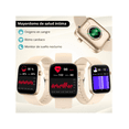 thumbnail image 3 of Smartwatch 1.9 Mujer Hombres Reloj Inteligente Malubero Rosa, 3 of 5