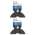 thumbnail image 2 of Sidaley Cable USB tipo C 5A para Mate 30 P30 P20 Pro Lite, de carga rápida USBC tipo C, Cable de USB-C Type3 NO3, 2 of 5