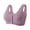 Purple bras, variant on Pimelu Bras for Women Push Up Bras Womens Seamless Bra Front Closure Comfy Breathable Cotton Sports Bras Ladies No Wire Plus Size Stretchy Everyday Underwear