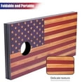 thumbnail image 5 of Cometoss Cornhole Set Corn Holes Outdoor Game 4' x 2' Cornhole Boards Bean Bag Toss Game Outdoor for Family Lawn Beach Outside Activities,Include 8 Bean Bag 1 Carrying Bag 47.2x23.6 Inch America Flag, 5 of 9