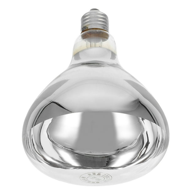 Bombilla de lámpara de calor, bombilla de vidrio, bombilla de foco de calor para servicio de alimentos, bombilla para criadora de pollitos, baño de mascotas