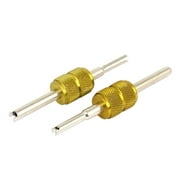Unique Bargains 2 Pcs Dual Size Valve Core Remover Installer Changer HVAC Auto Bike Service Tool