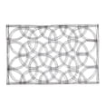 thumbnail image 6 of DecMode Black Metal Quatrefoil Geometric Wall Decor, 6 of 7