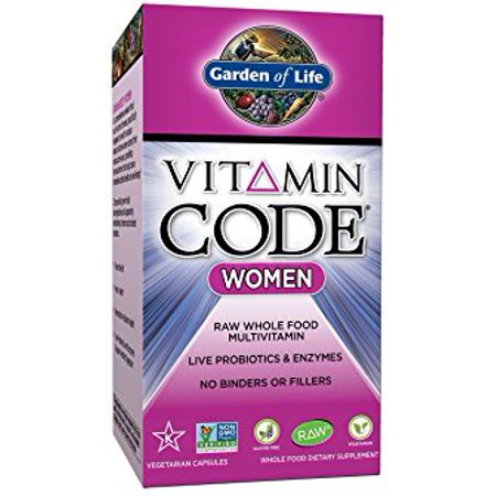 Garden of Life Multivitamin for Women - Vitamin Code Women's Raw Whole Food