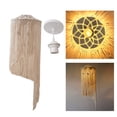 thumbnail image 2 of Pantalla de macramé Yuyangstore Lámpara colgante Techo Colgante Tejido a mano Borla, 2 of 7