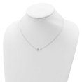 thumbnail image 3 of Sterling Silver CZ Cross Necklace QG5254, 3 of 3