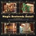thumbnail image 3 of Sujetalibros Building Kit Zylvoxia Magic House con bloques de 1488 piezas, 3 of 7