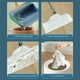 thumbnail image 4 of Escobas para Interiores Rotativas, Establecimiento de Pie con Hebilla, Juego de Escoba y Recogedor, Dientes de Rascado, Limpieza del Hogar, Azul, 4 of 6