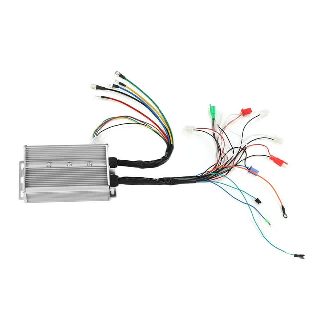 Electric Brushless Motor Controller, 18 Tube Easy Installation Dual Mode Operation Brushless Motor Controller for Electric Bikes