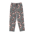 thumbnail image 4 of Daiia Hedgehogs and Flowers1 Women's Sleep Pant with Pockets and Drawstring,Pajama Pants-Small, 4 of 9