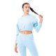 thumbnail image 1 of Hype - Suéter Crop Top Niñas (Azul), 1 of 2