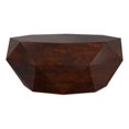 thumbnail image 1 of Pemberly Row Solid Wood 35" Wide Irregular Coffee Table in Walnut Brown, 1 of 8