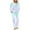 Mint Green, variant on XuJwPNcy Pajama Sets for Women 2 Piece Gradient Pjs Long Sleeve Lounge Sets Soft Comfy Nightwear with Pockets