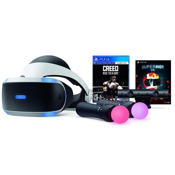 PlayStation VR Creed: to Glory + Superhot VR + 2 Move Motion Controllers - PSVR [PlayStation 4] - Walmart.com