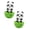 Green 2Packs, variant on Baby : Adorable Panda Wobble Sensory Toy Unfallable Fun for Toddlers Encourages & Coordination Green 1Pack 9x6 cm