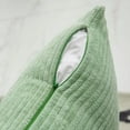 thumbnail image 4 of Couch Throw Pillow Covers 26x26 Throw Pillows Set of 2 Super Soft Corduroy Large Euro Sham for Bedroom Summer Decor, 26 x 26 inch, Sage Green, 4 of 13