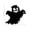 A, variant on Light Up Ghost Hanging Sign Halloween Decor, Warm LED String Lights Ghost Door Hanging Ornament, Battery Operated Spooky Ghost Wall Pendant For Front Door Indoor Halloween Party Atmosphere Decor