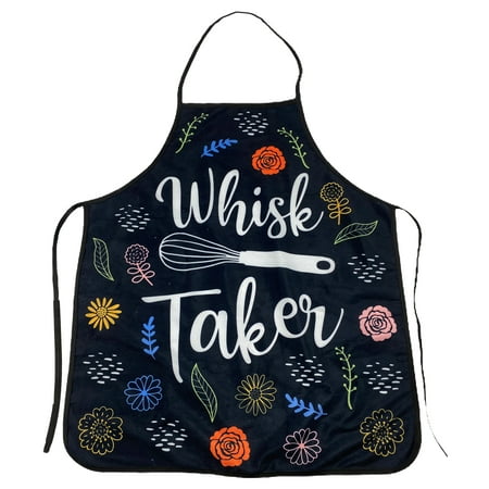 

Whisk Taker Funny Kitchen Cooking Baking Graphic Novelty Kitchen Accessories (Apron)