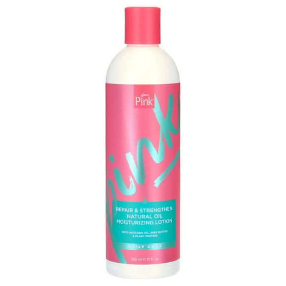 Luster's Pink Repair and Strengthen Oil Lotion 12 FL OZ