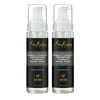 (2 pack) (2 pack) SheaMoisture African Black Soap Bamboo Charcoal Detoxifying Foaming Facial Wash, 7.8 oz