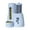 Blue, variant on Hamster Automatic Feeding And Drinking Water Feeder Small Animal Dispenser Drinking Bowls Container With Water Dish Food
