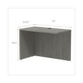 thumbnail image 2 of Alera Valencia Series Reversible Return/Bridge Shell, 42w x 23.63d x 29.5h, Gray, 2 of 9
