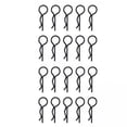 thumbnail image 1 of Bunblic 2x20/Set Universel RC Corps Clips Broches pour 1:6 1:8 RC Crawler Monstre Noir, Noir, 2 Pcs, 1 of 5