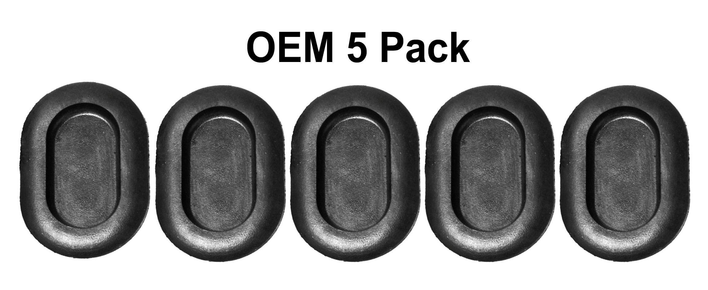 5 Pack OEM 55397226AA Body Floor Drain Plug for Jeep Wrangler JK 2007