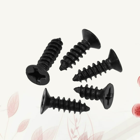 AURARMLET 100Ud Tornillos De Negros En Acero Inoxidable Para Fijar Tablaroca