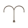 thumbnail image 2 of Millennium Lighting R Series 2-light Metal Post Adapter in Galvanized Gray, 2 of 7