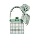 thumbnail image 3 of TAL 30oz Stainless Steel Hudson Flip Tumbler with Removable Scarf on Handle, Sage Plaid, 3 of 5